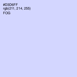 #D3D6FF - Fog Color Image