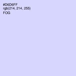 #D6D6FF - Fog Color Image