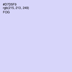 #D7D5F9 - Fog Color Image