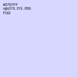 #D7D7FF - Fog Color Image