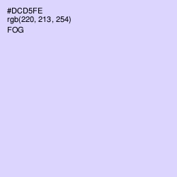 #DCD5FE - Fog Color Image