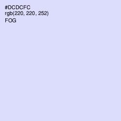 #DCDCFC - Fog Color Image