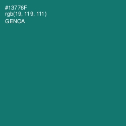 #13776F - Genoa Color Image