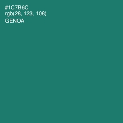 #1C7B6C - Genoa Color Image