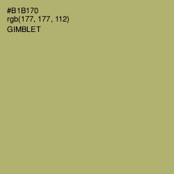 #B1B170 - Gimblet Color Image