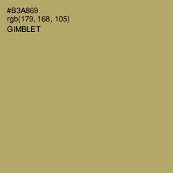 #B3A869 - Gimblet Color Image