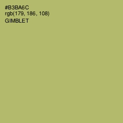 #B3BA6C - Gimblet Color Image