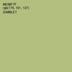 #B3BF7F - Gimblet Color Image