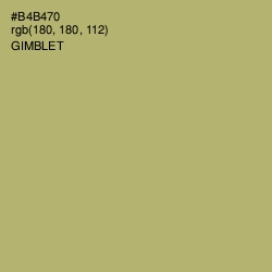#B4B470 - Gimblet Color Image