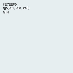 #E7EEF0 - Gin Color Image