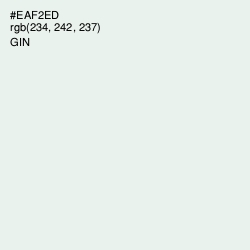 #EAF2ED - Gin Color Image