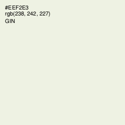 #EEF2E3 - Gin Color Image