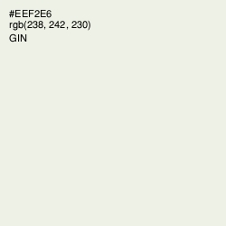 #EEF2E6 - Gin Color Image