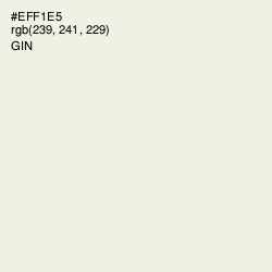 #EFF1E5 - Gin Color Image
