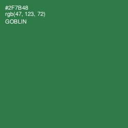 #2F7B48 - Goblin Color Image