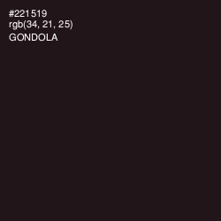 #221519 - Gondola Color Image
