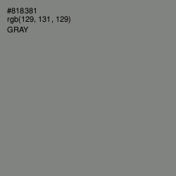 #818381 - Gray Color Image