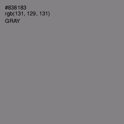 #838183 - Gray Color Image