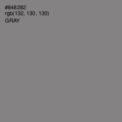 #848282 - Gray Color Image