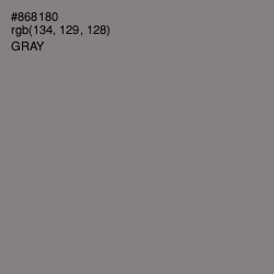 #868180 - Gray Color Image