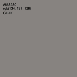 #868380 - Gray Color Image
