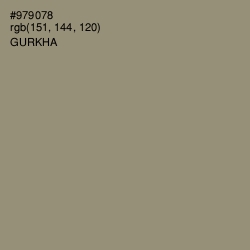 #979078 - Gurkha Color Image