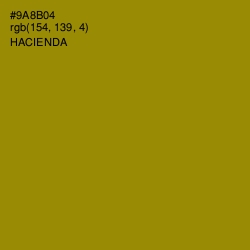 #9A8B04 - Hacienda Color Image