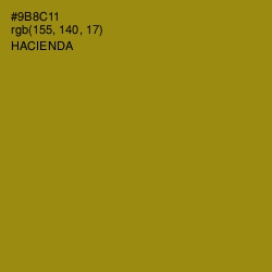 #9B8C11 - Hacienda Color Image
