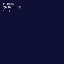 #100F36 - Haiti Color Image