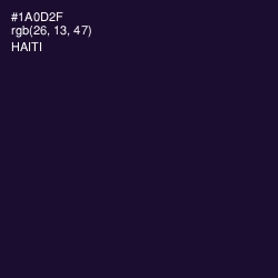 #1A0D2F - Haiti Color Image