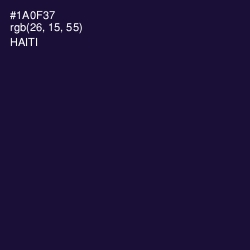 #1A0F37 - Haiti Color Image