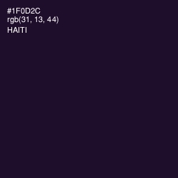 #1F0D2C - Haiti Color Image