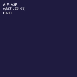 #1F1A3F - Haiti Color Image