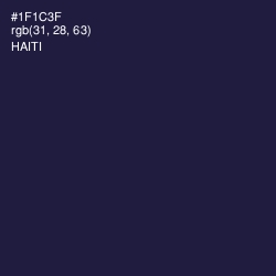 #1F1C3F - Haiti Color Image
