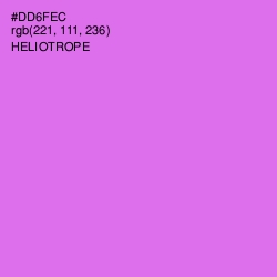 #DD6FEC - Heliotrope Color Image