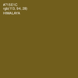 #715E1C - Himalaya Color Image