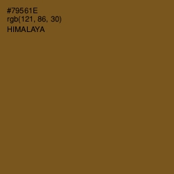 #79561E - Himalaya Color Image