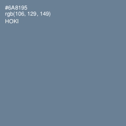 #6A8195 - Hoki Color Image