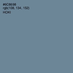 #6C8698 - Hoki Color Image