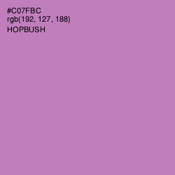 #C07FBC - Hopbush Color Image