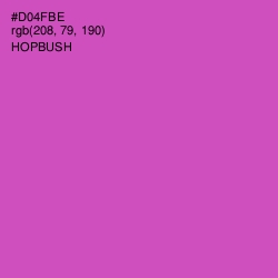 #D04FBE - Hopbush Color Image