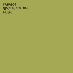 #A6A954 - Husk Color Image