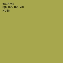 #A7A74E - Husk Color Image