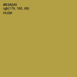 #B3A045 - Husk Color Image