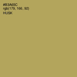 #B3A65C - Husk Color Image