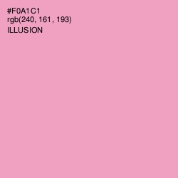 #F0A1C1 - Illusion Color Image