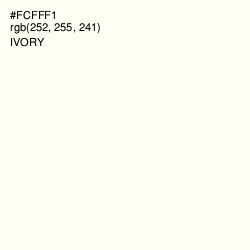 #FCFFF1 - Ivory Color Image