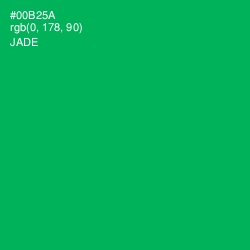 #00B25A - Jade Color Image