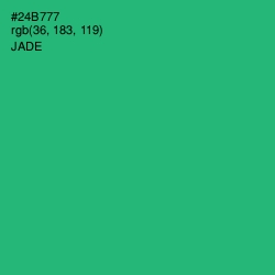 #24B777 - Jade Color Image