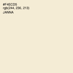 #F4ECD5 - Janna Color Image